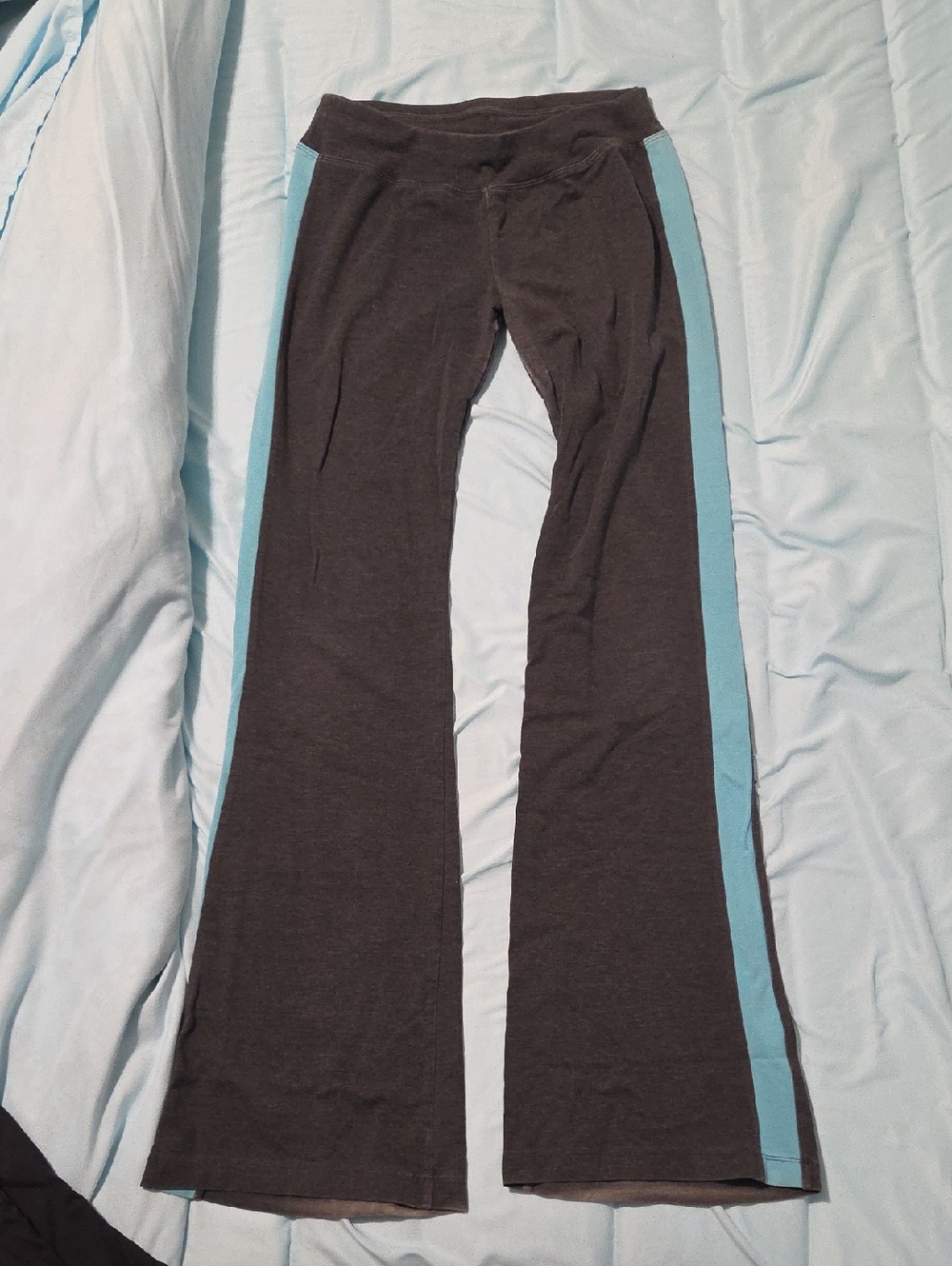 bebe Sport Gray Flare Pants